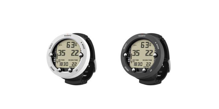 Montres de plongée Suunto, essentielles pour mesurer la profondeur et le temps sous-marin.