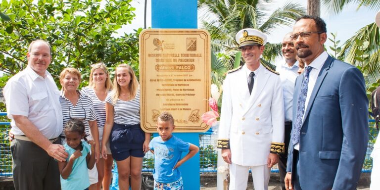 Inauguration de la Réserve Naturelle Marine du Prêcheur, mettant en valeur la biodiversité sous-marine.