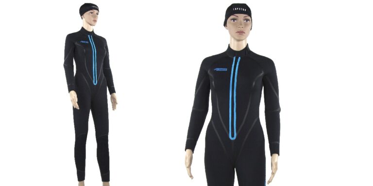 Combinaison de plongée moderne pour explorer le monde sous-marin en toute sécurité.