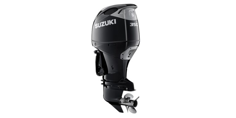 Moteur hors-bord Suzuki 350, puissance et performance pour les aventures maritimes.