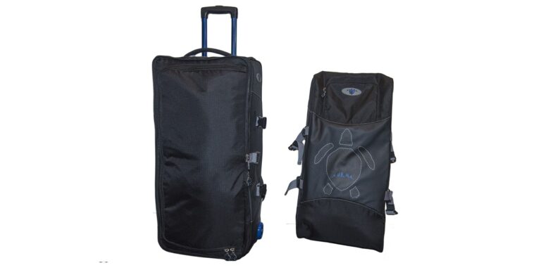 Sacs de voyage adaptés pour les plongeurs, idéaux pour transporter votre équipement sous-marin.