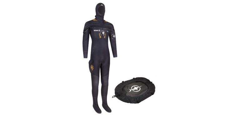 Combinaison de plongée professionnelle pour explorer le monde sous-marin en toute sécurité.