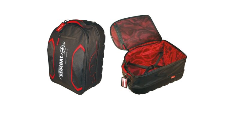 Sac de plongée Beuchat, idéal pour transporter votre équipement sous-marin en toute sécurité.