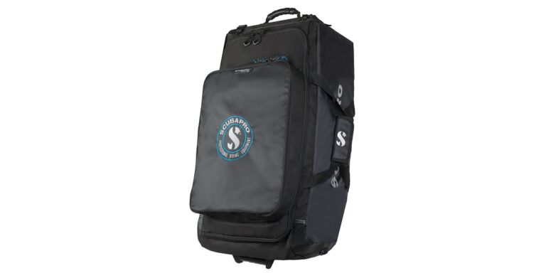 Sac de plongée Scubapro, idéal pour transporter votre équipement sous-marin en toute sécurité.