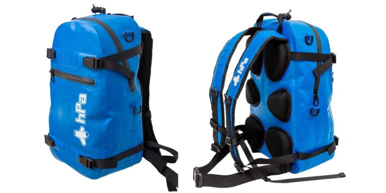 Sac à dos étanche idéal pour les activités sous-marines et la plongée.