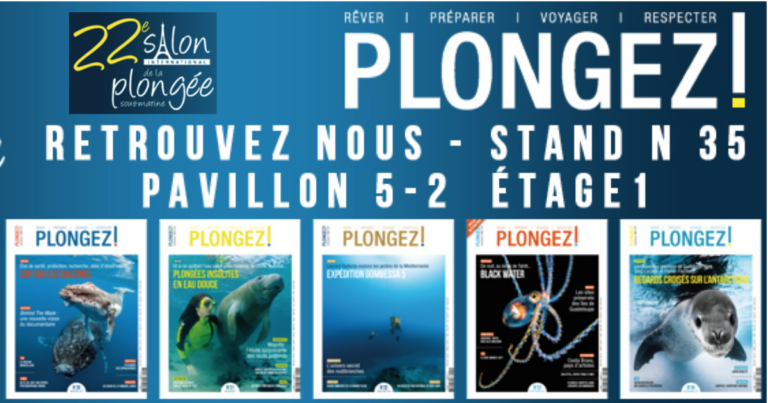 La magazine au salon de la plongée 2020