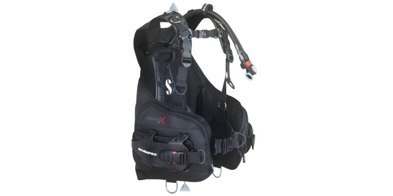 Gilet de plongée MydrobX, équipement essentiel pour explorer le monde sous-marin en toute sécurité.