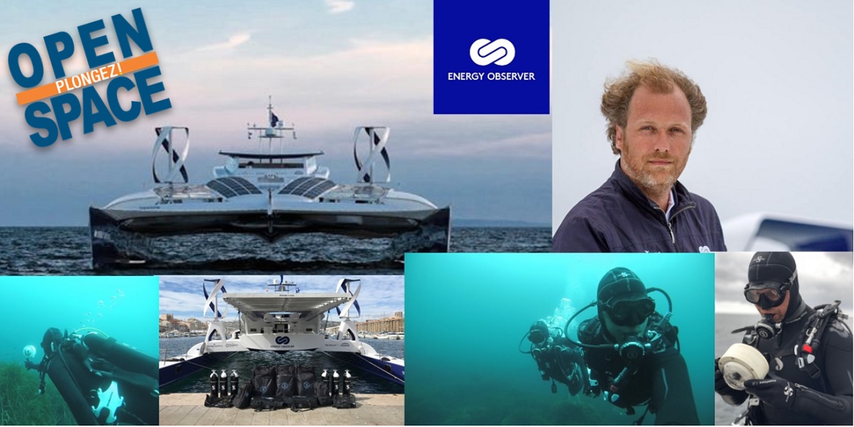 Exploration sous-marine avec Energy Observer, innovations durables et plongées fascinantes.