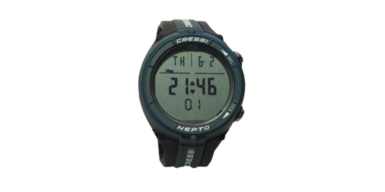 Montre de plongée Cressi Nepto, idéale pour les passionnés du monde sous-marin.