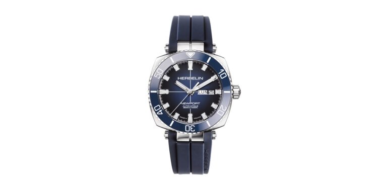 Montre Herbelin Newport, parfaite pour les amateurs de plongée sous-marine et d'aventure aquatique.