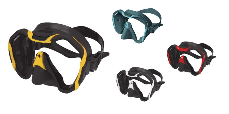 Masques de plongée modernes pour explorer le monde sous-marin en toute sécurité et confort.