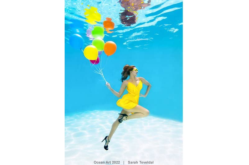1st Underwater Art Sarah Teveldal A Happy Bunch