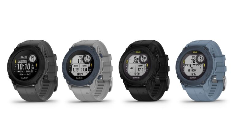 Montres de plongée Garmin pour une exploration sous-marine précise et sûre.