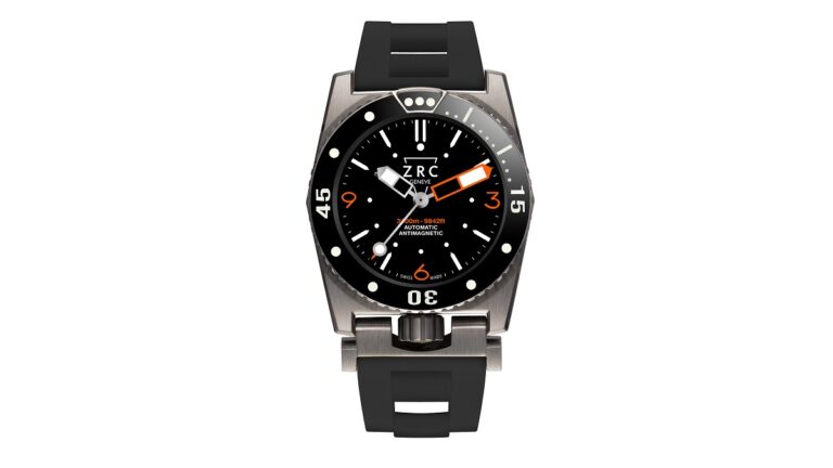 Montre ZRC automatique, étanche jusqu'à 300 mètres, idéale pour les explorations sous-marines.
