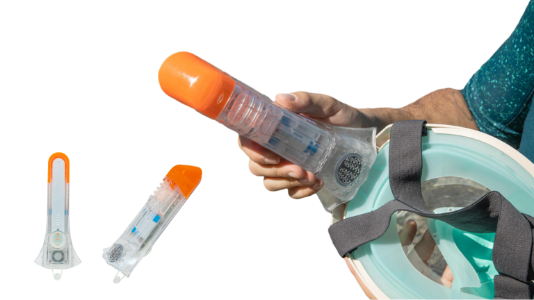 Accessoire innovant pour explorer le monde sous-marin en toute sécurité et simplicité.