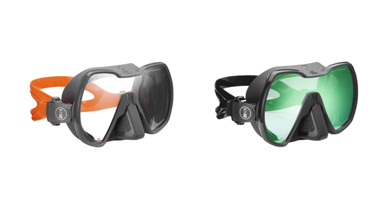 Masques de plongée modernes pour explorer les merveilles sous-marines en toute sécurité.