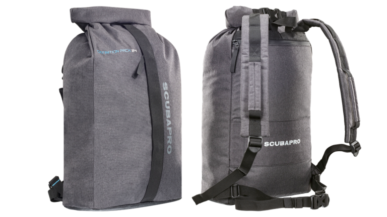 Sac étanche SCUBAPRO idéal pour les plongeurs, résistant et spacieux pour équipements sous-marins.