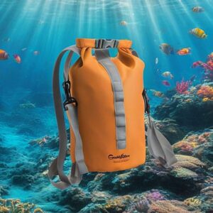 Sac étanche essentiel pour les plongeurs, idéal pour protéger vos équipements lors de vos aventures sous-marines. 🌊