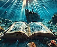 Livre Epave Sous Marine Bateau