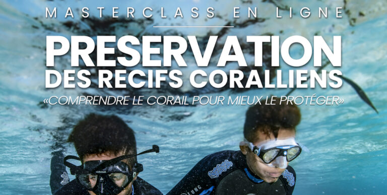 Plongez dans une masterclass en ligne dédiée à la préservation des récifs coralliens pour protéger notre biodiversité marine.