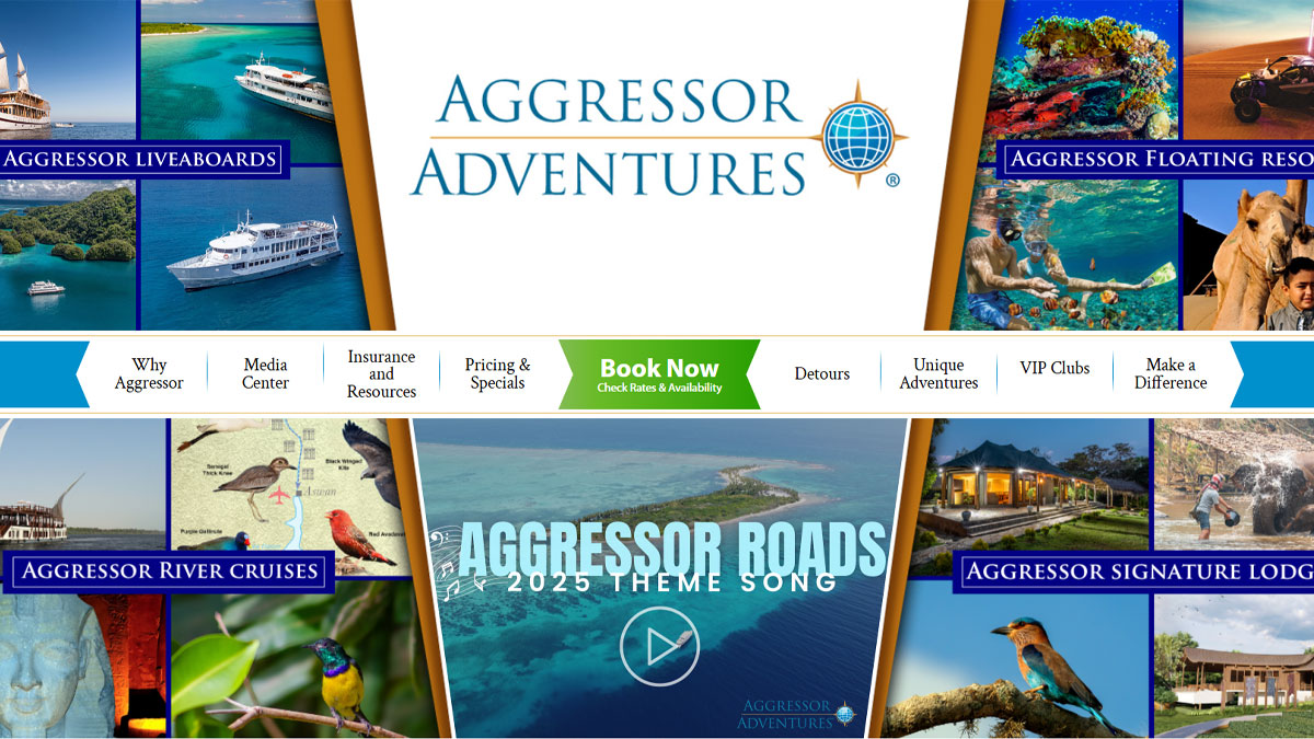 Explorez les merveilles marines avec Agressor Adventures, offrant des croisières et séjours immersifs pour les passionnés ...