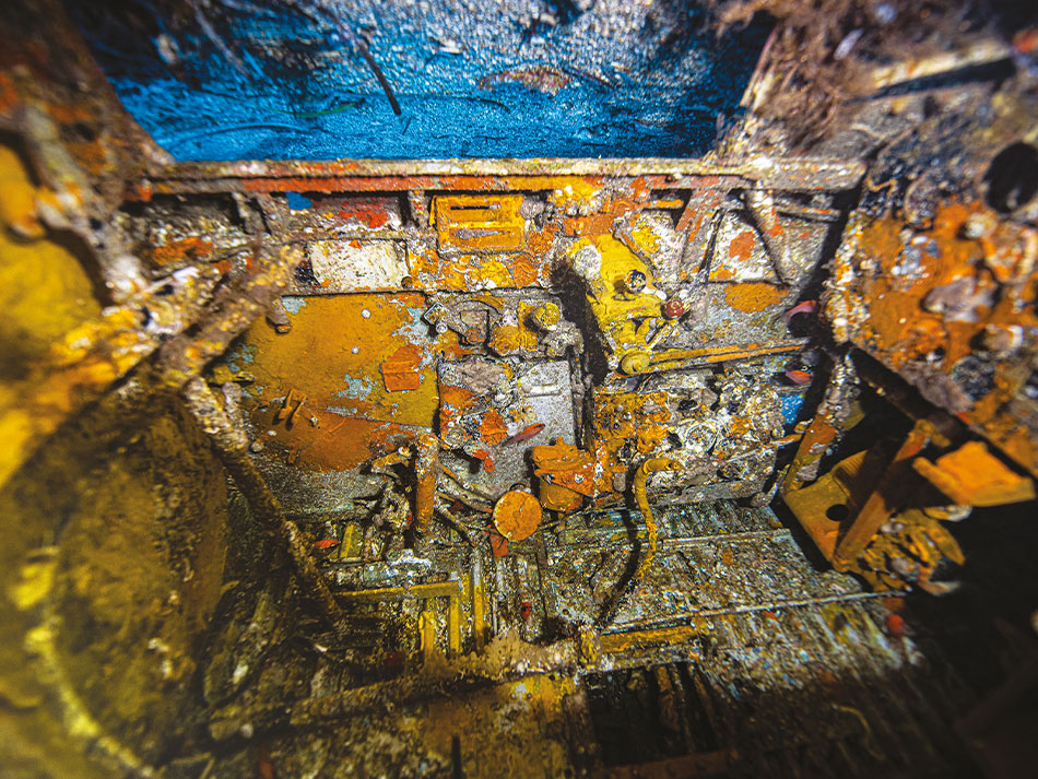 Epave sous marine corse 9