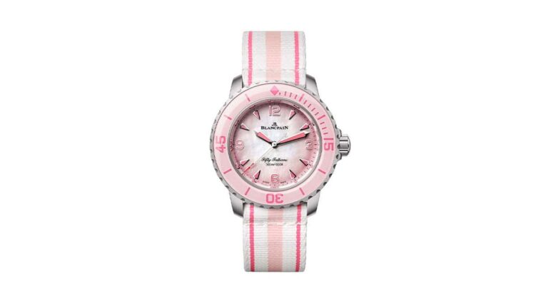 La montre Blancpain Fifty Fathoms allie élégance et fonctionnalité, idéale pour les passionnés de plongée.
