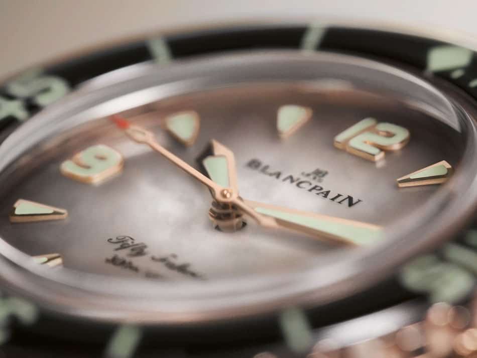 Nacre fifty fathoms blancpain
