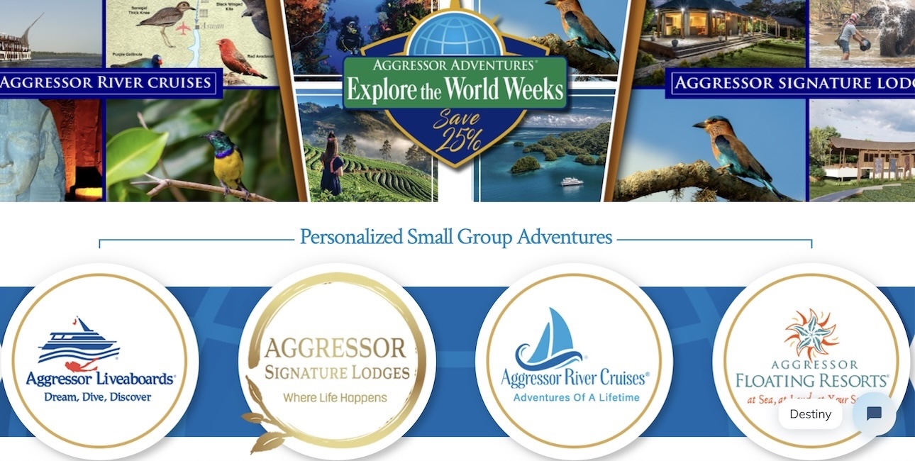 Explorez le monde avec Aggressor Adventures, offrant des croisières et séjours immersifs pour les passionnés de plongée. #...