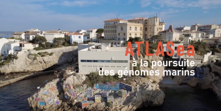 Recherche sur les génomes marins à ATLASea, un centre innovant en biologie marine.