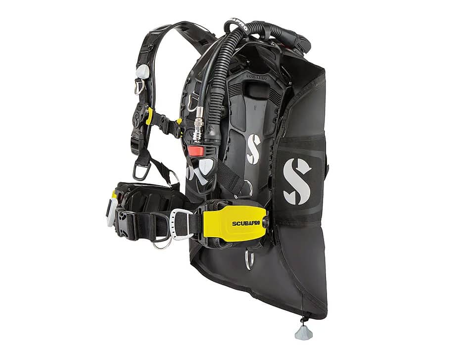Gilet de plongée sous-marine Scubapro, équipement essentiel pour une immersion sécurisée et confortable.