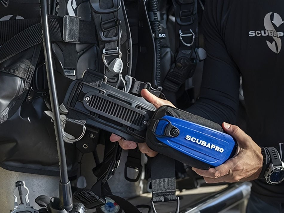 Équipement de plongée Scubapro pour explorer le monde sous-marin en toute sécurité.