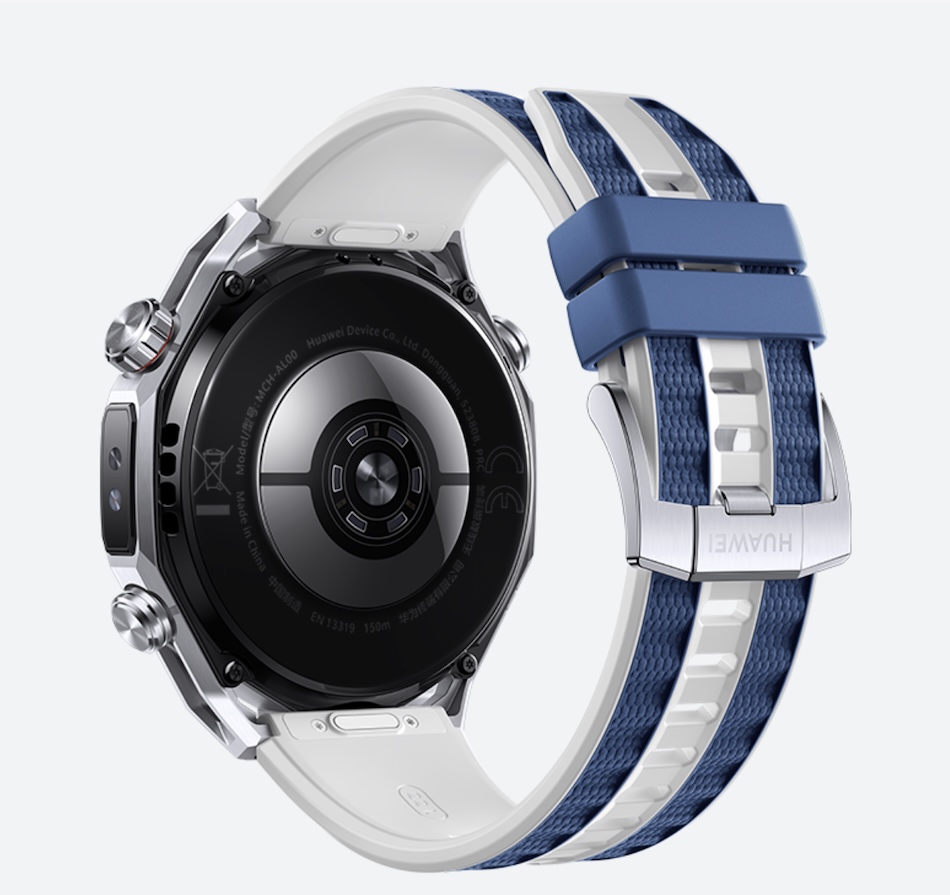 Montre de plongée Huawei, résistante à 150 mètres, idéale pour les passionnés de sports sous-marins.