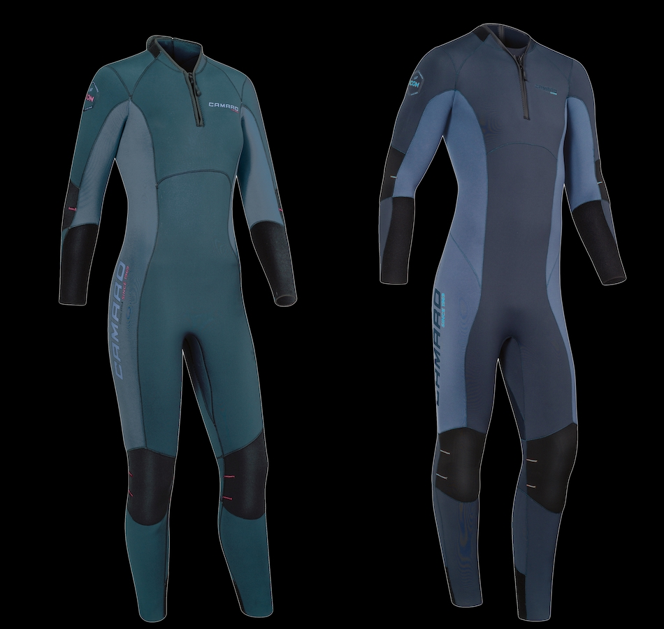 Combinaisons de plongée modernes adaptées pour explorer le monde sous-marin en toute sécurité.